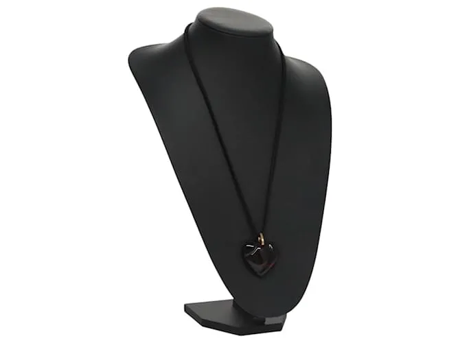 Pendente a cuore Baccarat in cristallo rosso Auth am7541