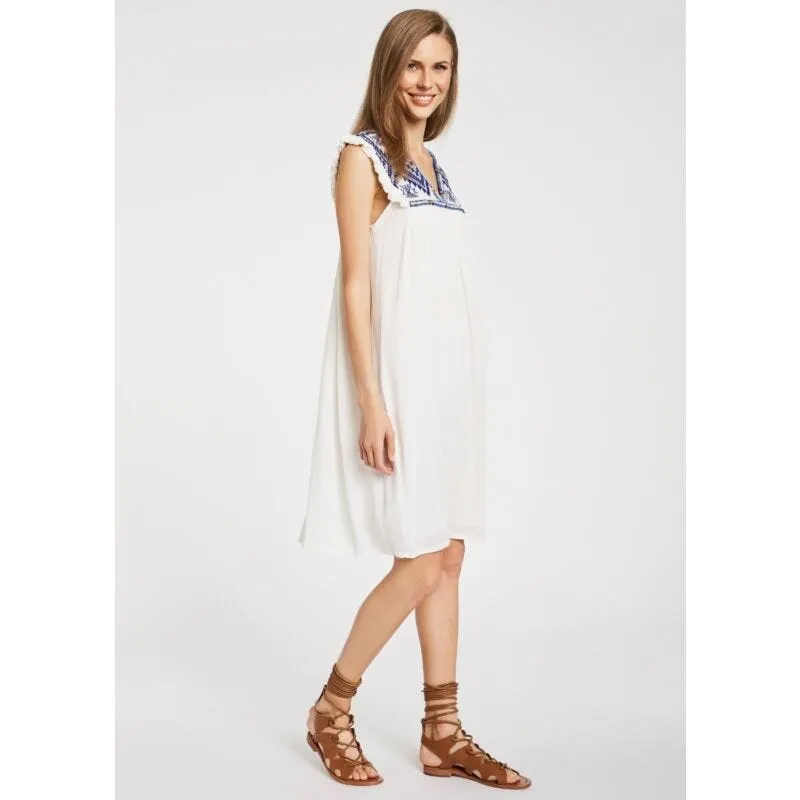 Abito a tunica con ricamo