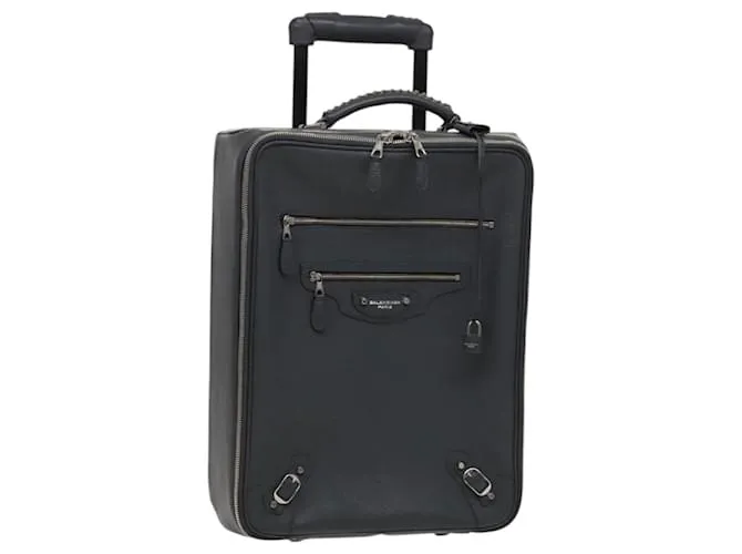 BALENCIAGA Custodia in pelle grigia 235225 Auth ac3540 Marrone