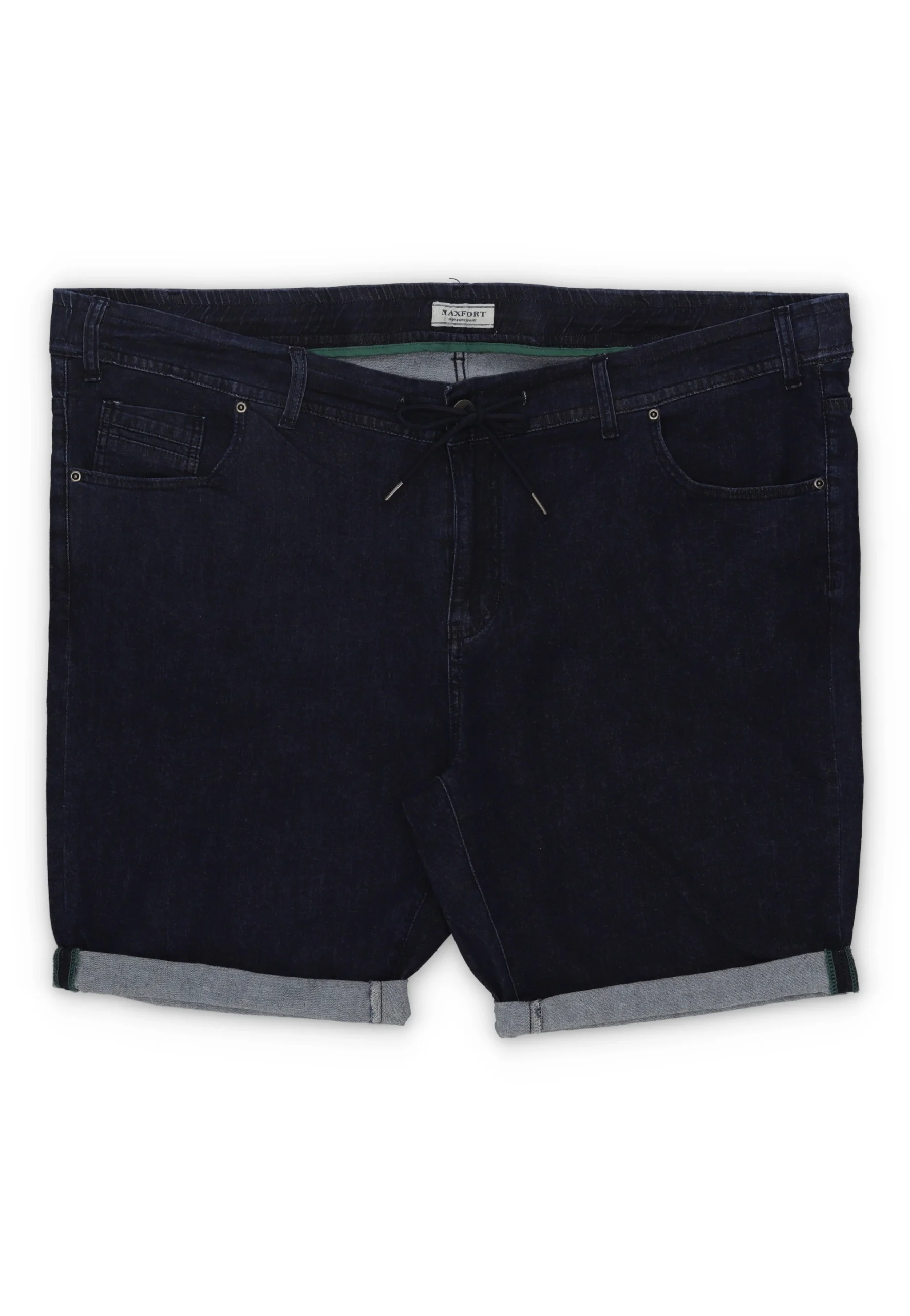 Bermuda in denim leggero con coulisse Maxfort comfort fit