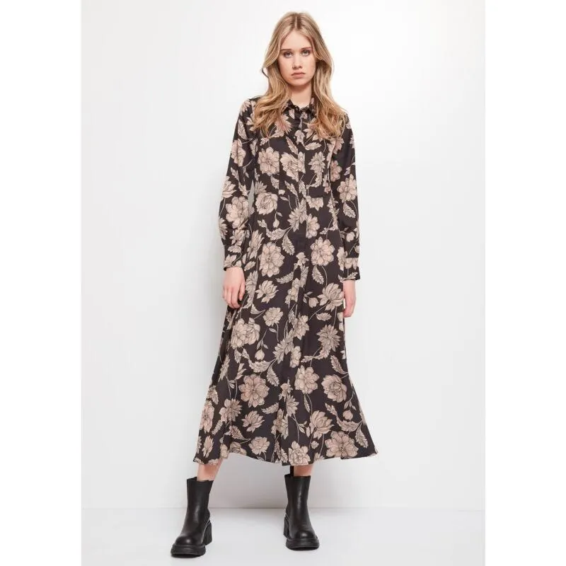 Abito chemisier in raso