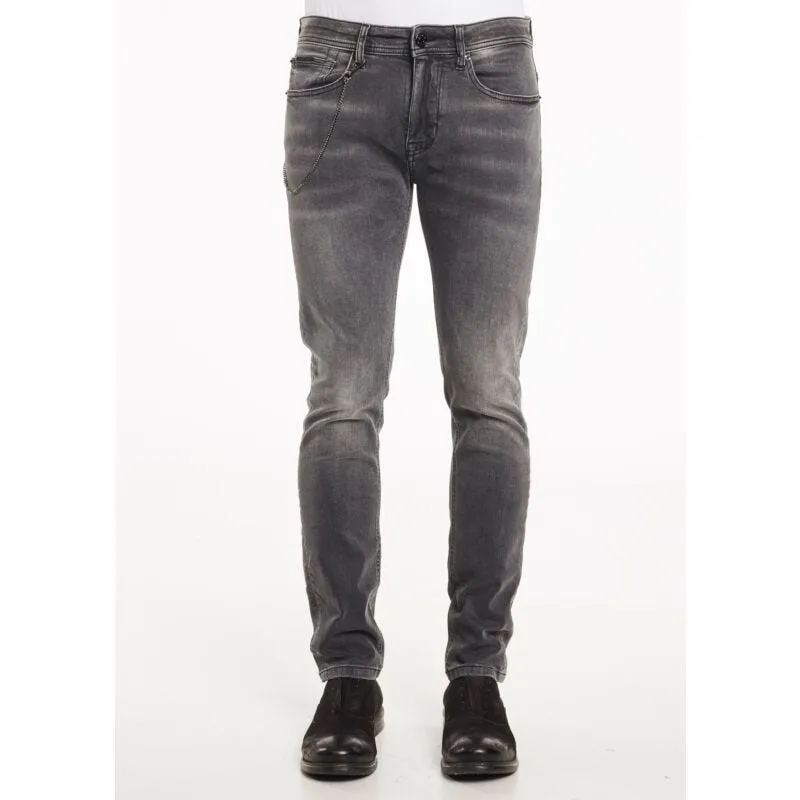 Jeans con lavaggio used