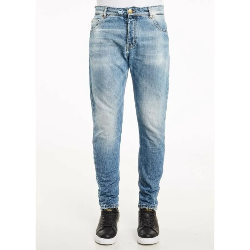 Jeans tapared in cotone