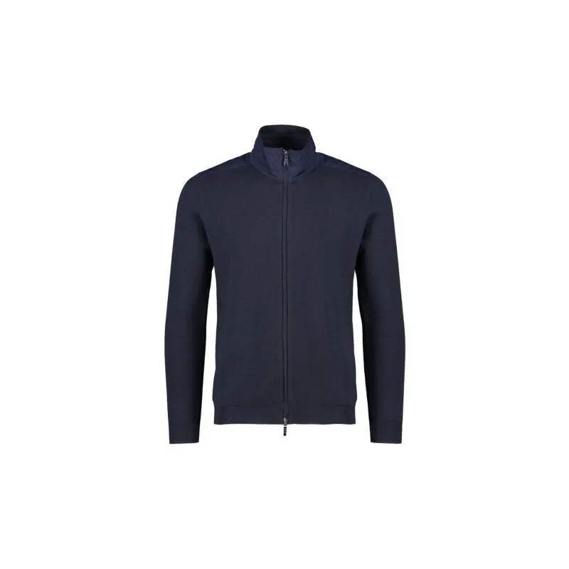 Cardigan in filato con zip