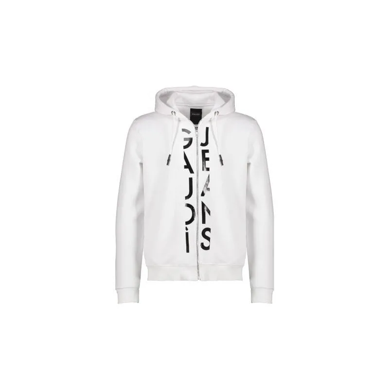 Felpa con cappuccio in misto cotone