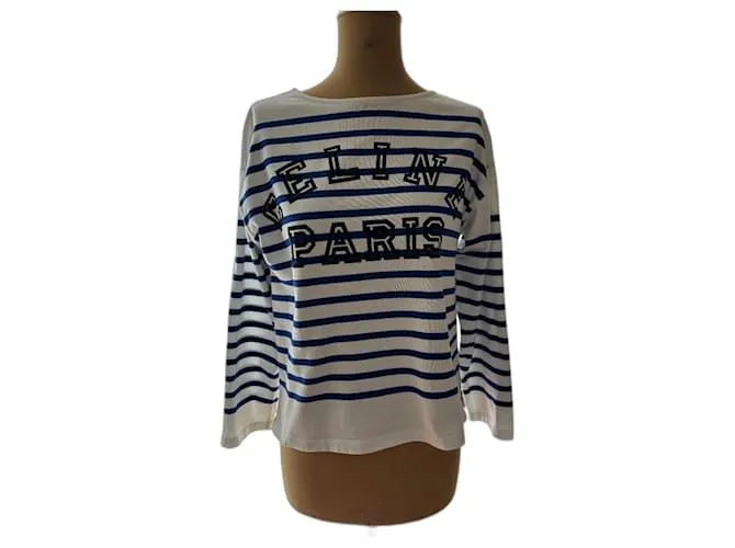 Céline Maglietta a Righe Celine Blu