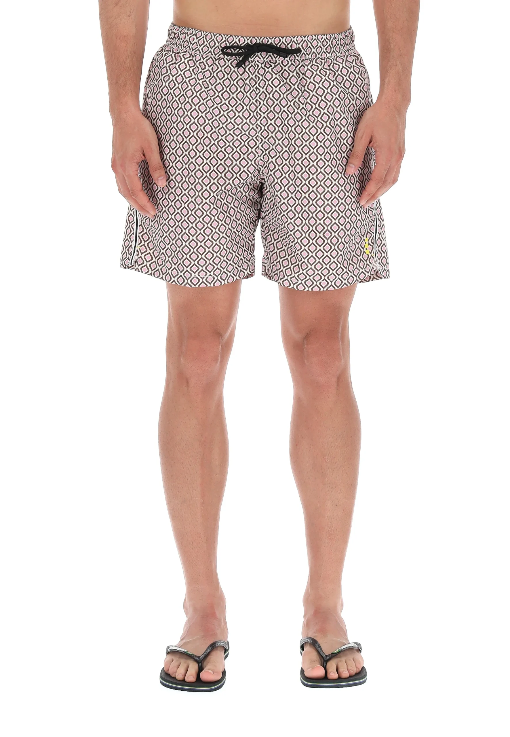 Boxer mare uomo Perofil in fantasia geometrica