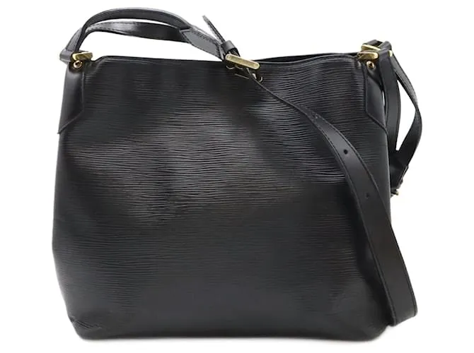 Borsa a Spalla Louis Vuitton Epi Mandara MM M58892 Nero