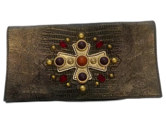 Yves Saint Laurent Borsa a mano vintage Nero