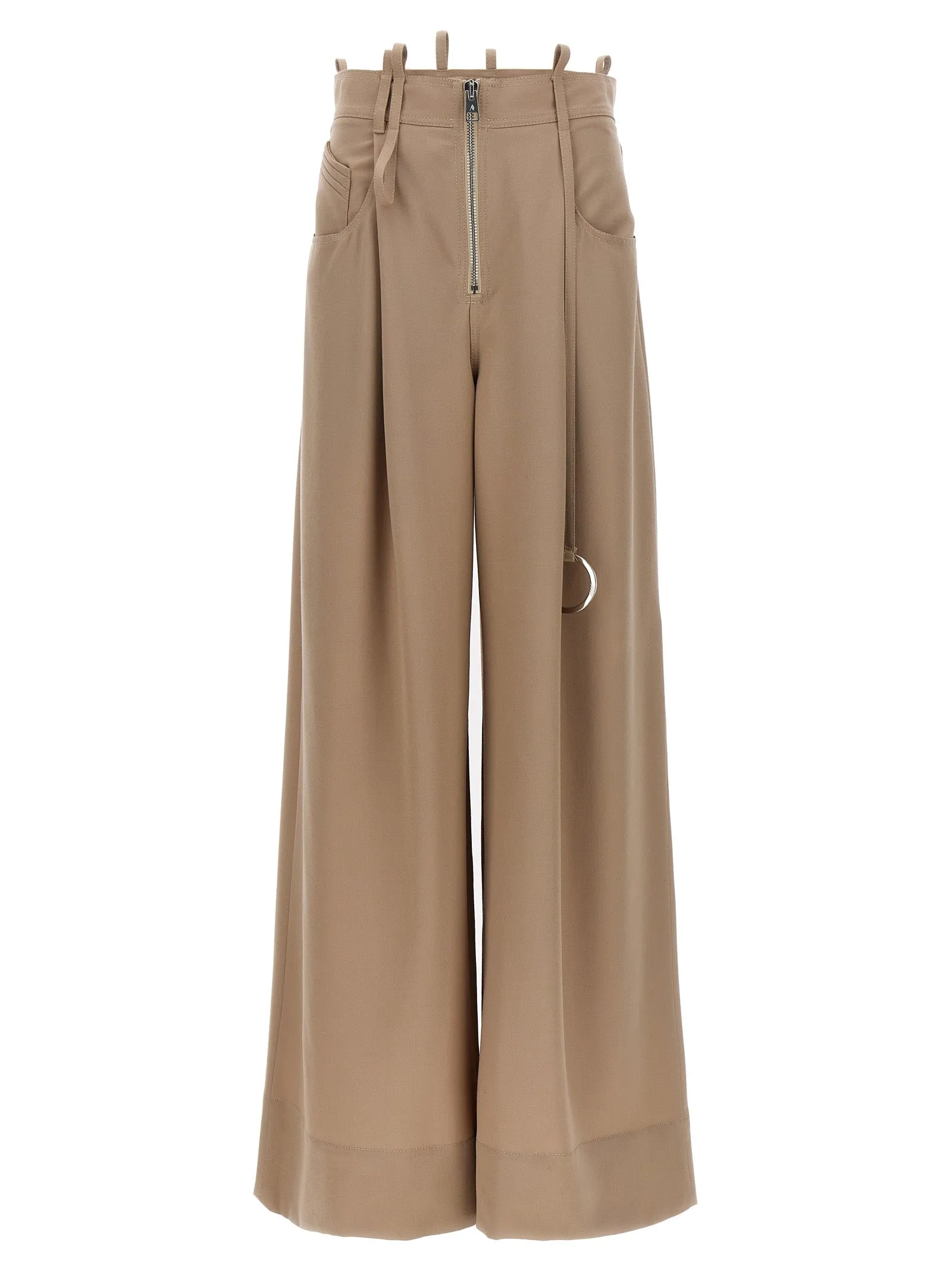 Palazzo Pantaloni Beige