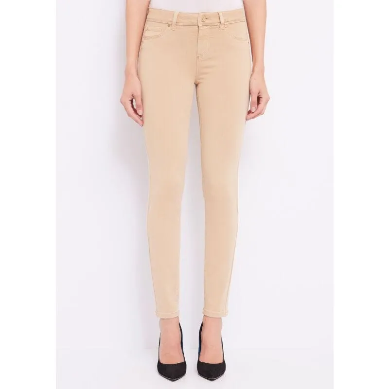 Jeggings in twill di misto cotone