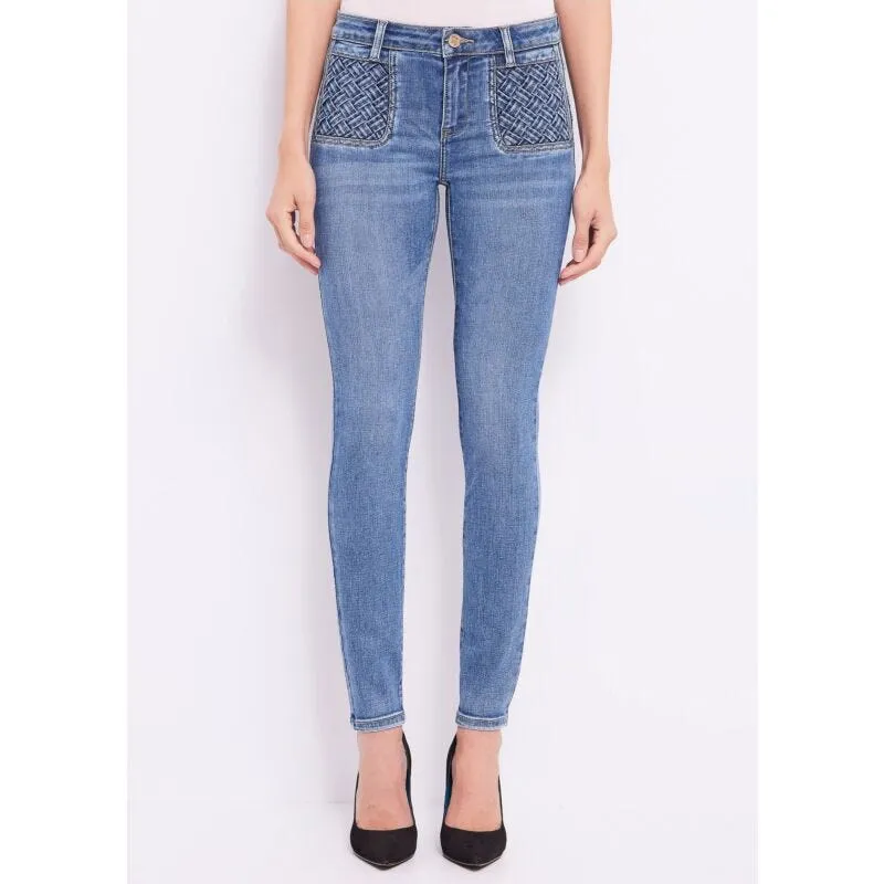 Jeggings push up in denim