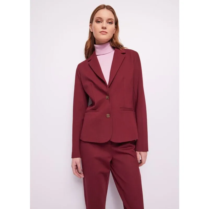Blazer bordeaux monopetto