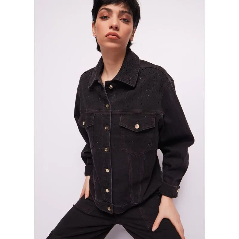 Giacca in denim di cotone