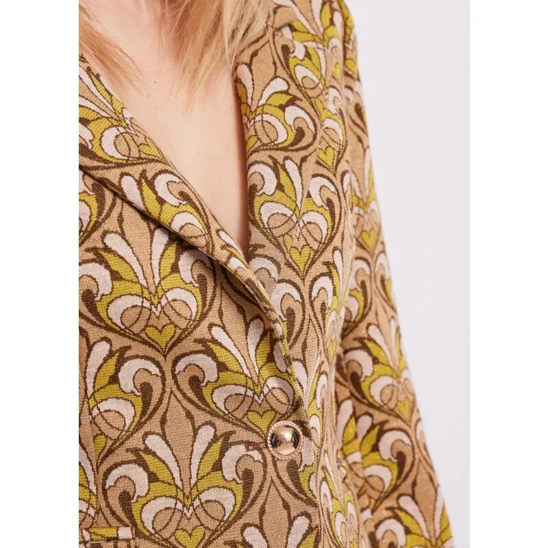 Blazer jacquard lurex
