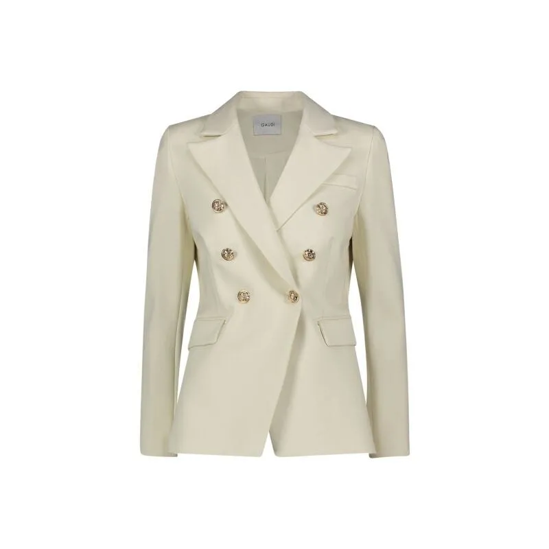 Blazer doppiopetto bianco