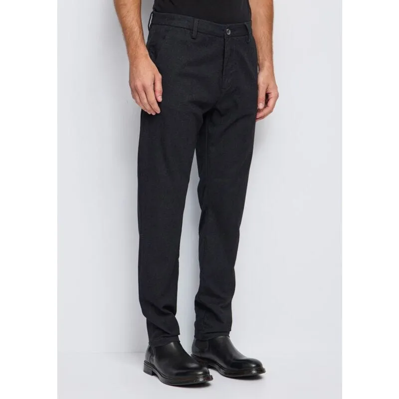 Pantaloni in panno di misto cotone