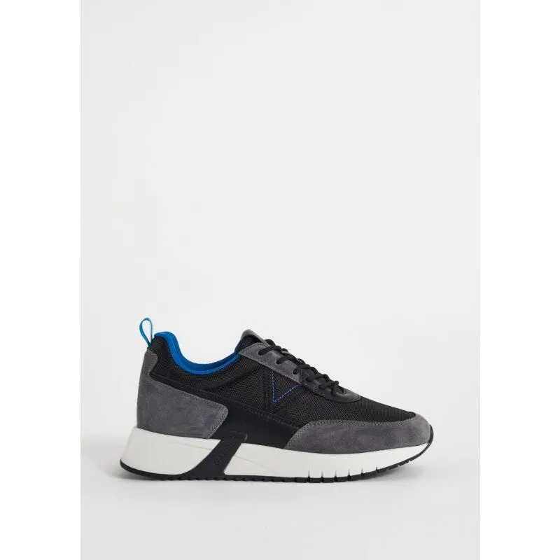 Sneaker running in pelle