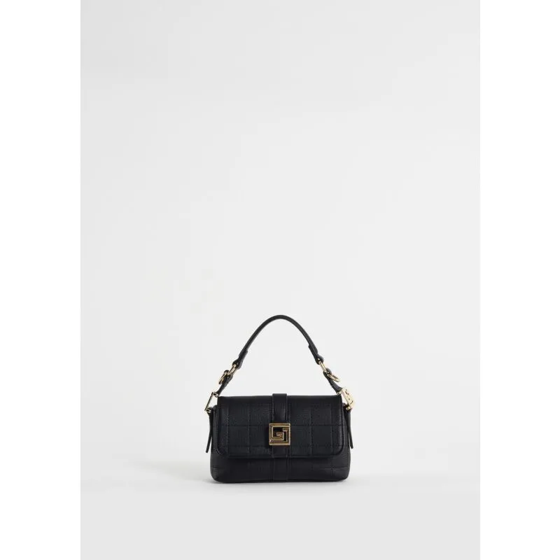 Mini borsa a spalla nera