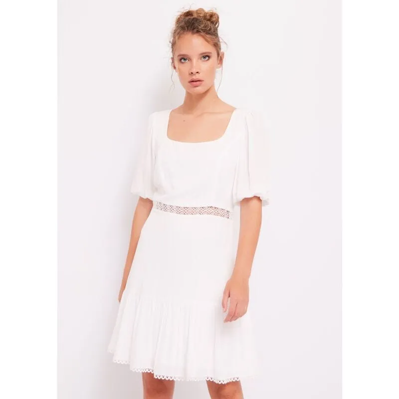 Abito corto in mussola