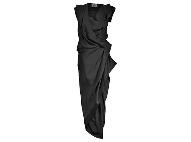 Abito River Vivienne Westwood Autunno 2018 Nero