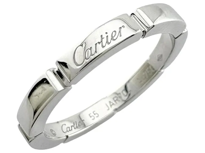 Anello Maillon Panthère di Cartier Argento