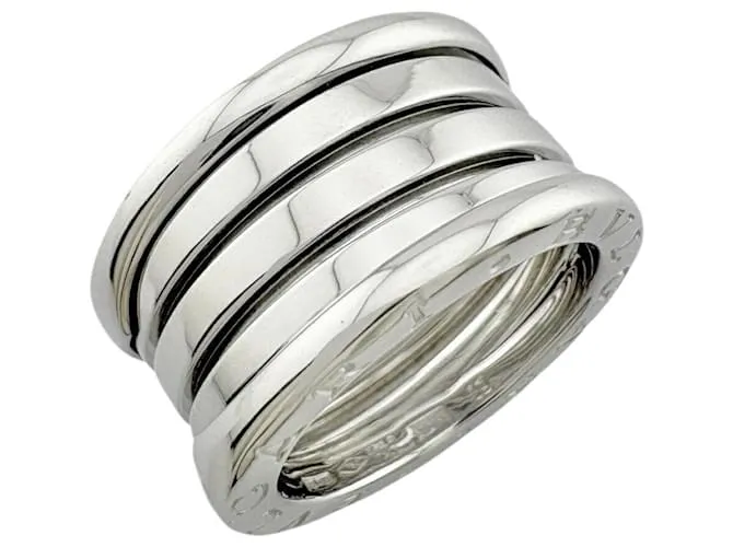 Bulgari Anello B-zero.1 4-Band di Bvlgari Argento