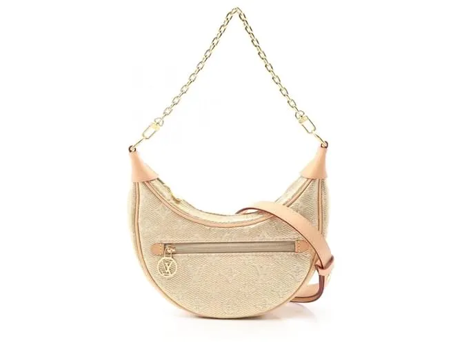Borsa a Spalla Loop Monogram Louis Vuitton D'oro