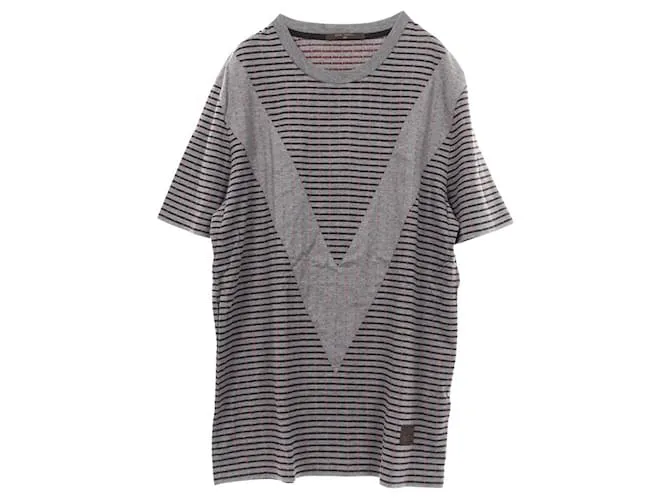 Top in cotone Louis Vuitton Grigio