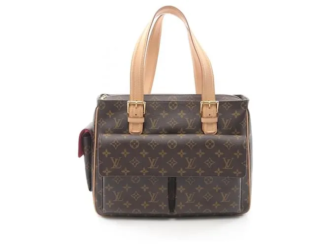 Borsa a mano Monogram Multiplicità Louis Vuitton Marrone