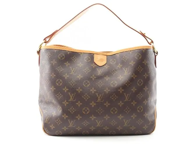 Borsa a Spalla Monogram Delightful PM di Louis Vuitton Marrone