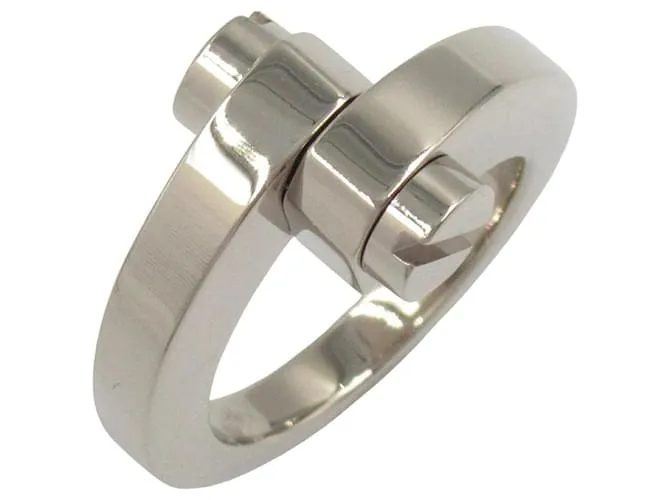 Anello Menotte Au750 Cartier Taglia 9.5 Argento