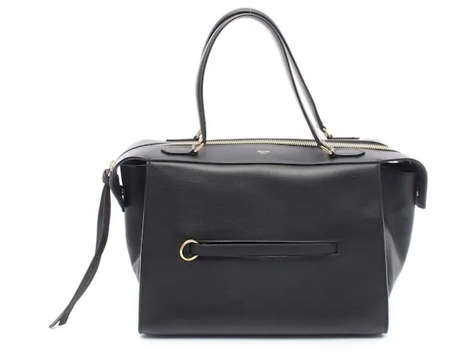 Céline Borsa a mano in pelle piccola Celine Nero