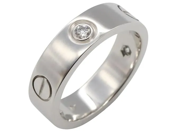 Anello Cartier Love Au750 con Diamante Taglia 12.5