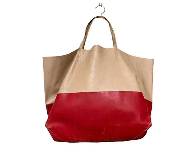 Céline Borsa tote orizzontale Celine Beige