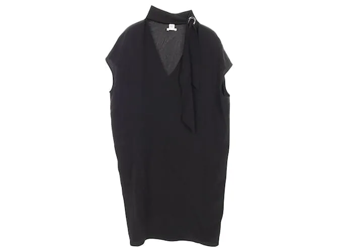 Abito in seta Hermès Nero