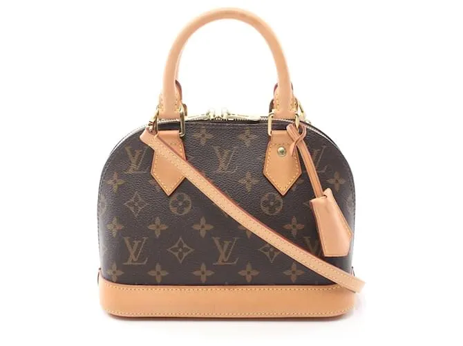 Borsa 2 in 1 Monogram Alma BB di Louis Vuitton Marrone