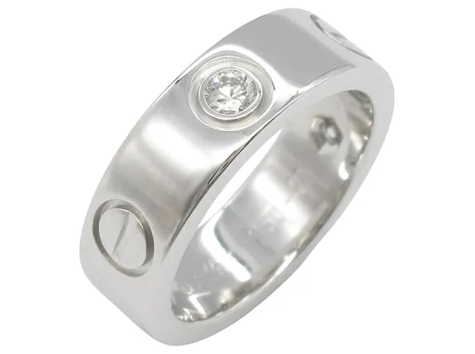 Anello Cartier Love Au750 con Diamante Taglia 6.5