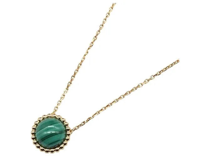 Collana Van Cleef & Arpels Perlée Couleurs Malachite Au750 Verde