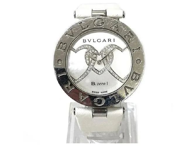 Bulgari Orologio in Acciaio Inossidabile Bvlgari B.zero1 Bianco