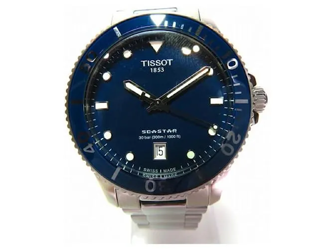Orologio Tissot Seastar in Acciaio Inossidabile Blu