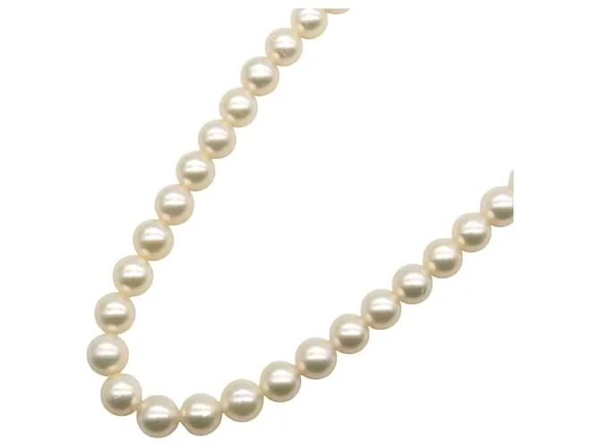 Collana in argento 925 con perle TASAKI Bianco