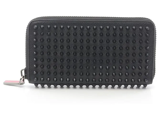 Portafoglio lungo in pelle PANETTONE Christian Louboutin Nero