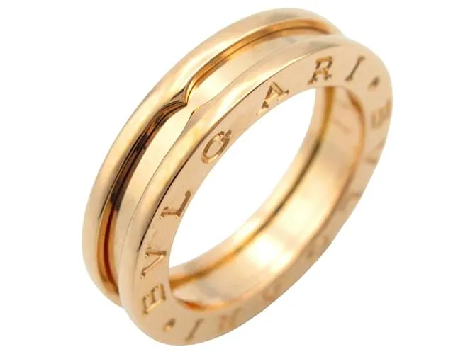 Bulgari Anello BVLGARI B-zero1 Au750 Taglia 10.5 D'oro