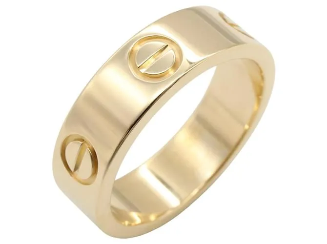 Anello Cartier Love Au750 Taglia 10 D'oro