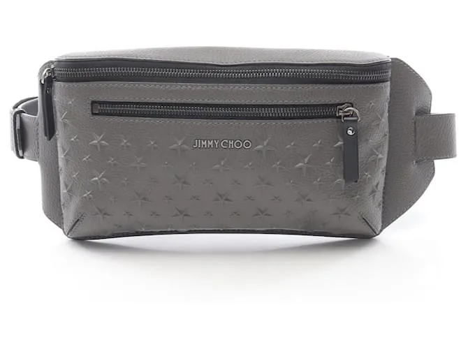 Borsa in pelle in vita Jimmy Choo Marrone