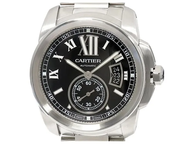 Orologio Cartier Calibre de Cartier con quadrante nero W7100016