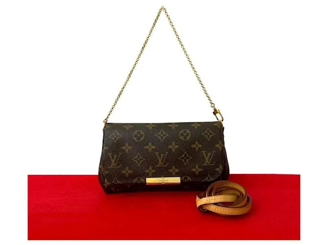 Borsa a Spalla 2 in 1 Monogram Favorite PM di Louis Vuitton Marrone
