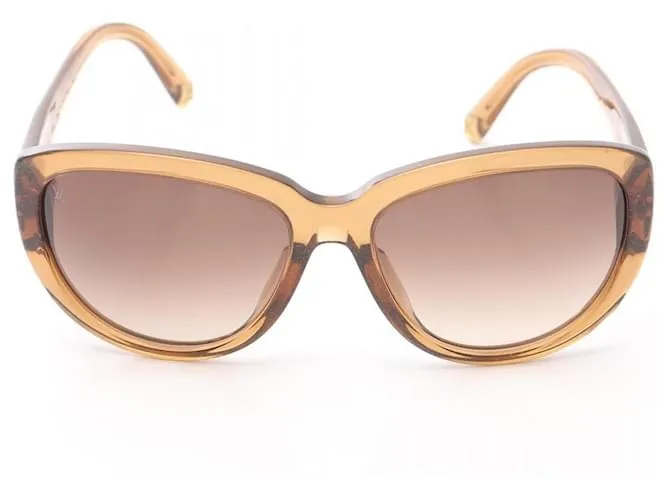 Occhiali da sole Cat Eye Obsession Louis Vuitton Marrone D'oro