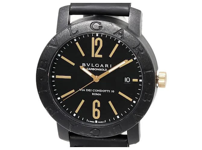 Bulgari Orologio Bvlgari Bvlgari con quadrante nero BB40CL